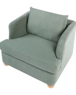 Poltrona RATTVIK Tessuto Verde chiaro