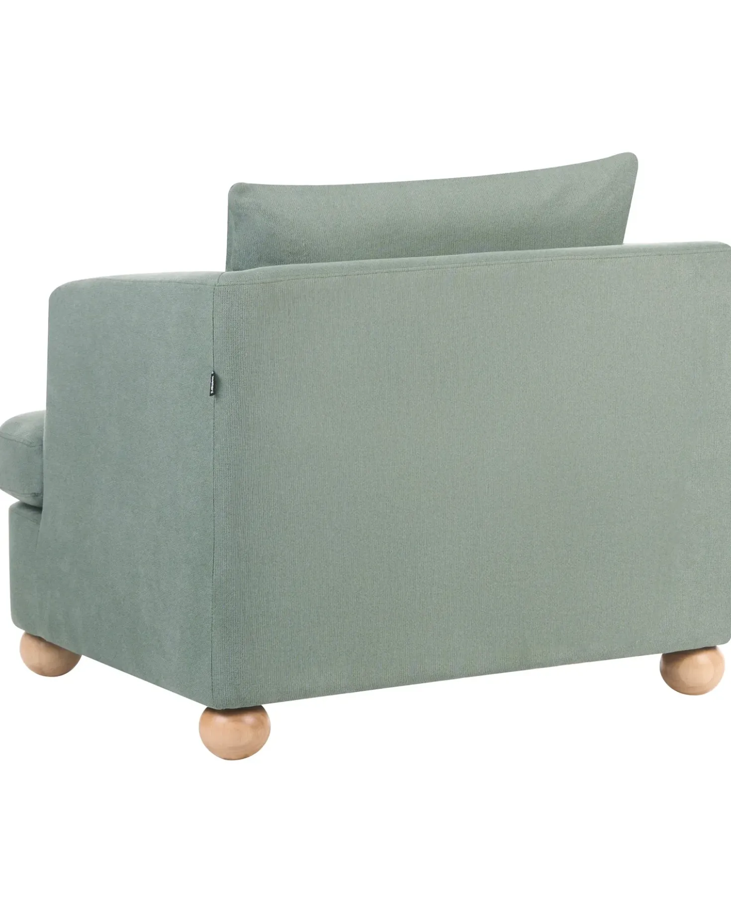 Poltrona RATTVIK Tessuto Verde chiaro