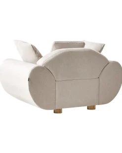 Poltrona RINGEL con cuscini Tessuto Beige chiaro