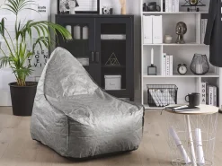 Poltrona sacco 200 L DROP 63 cm 75 cm Grigio chiaro