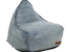 Poltrona sacco 200 L DROP 63 cm 75 cm Azzurro