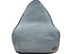 Poltrona sacco 200 L DROP 63 cm 75 cm Azzurro