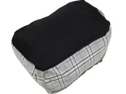 Poltrona sacco 200 L DROP LINEN 63 cm 75 cm Grigio