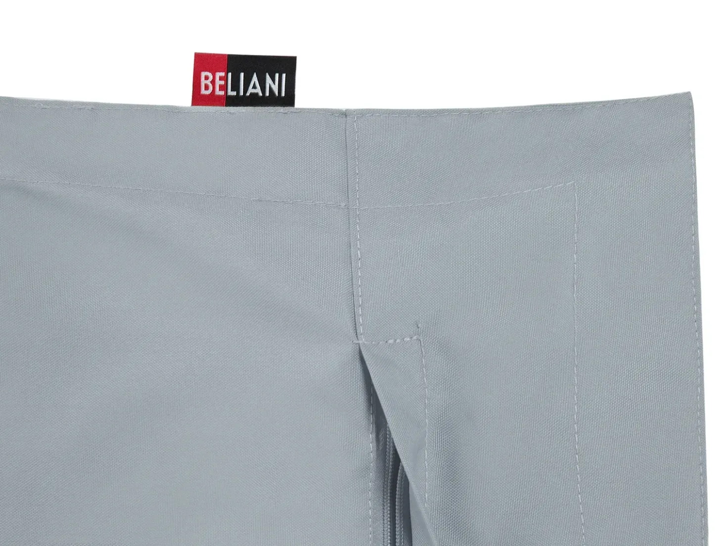 Poltrona sacco 300 L FUZZY 140 cm 180 cm Grigio chiaro
