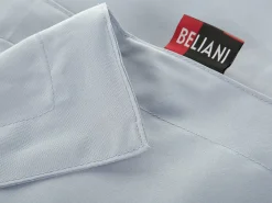 Poltrona sacco 300 L FUZZY 140 cm 180 cm Grigio chiaro