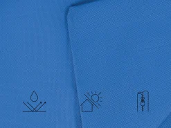 Poltrona sacco 600 L FUZZY 180 cm 230 cm Blu scuro
