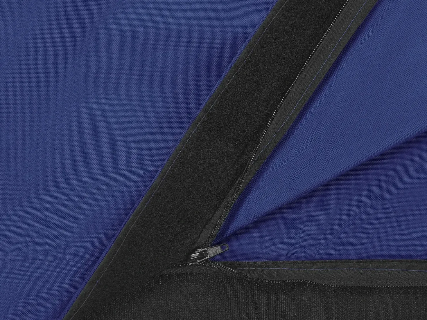 Poltrona sacco 300 L FUZZY 180 cm 140 cm Blu scuro