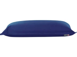 Poltrona sacco 300 L FUZZY 180 cm 140 cm Blu scuro
