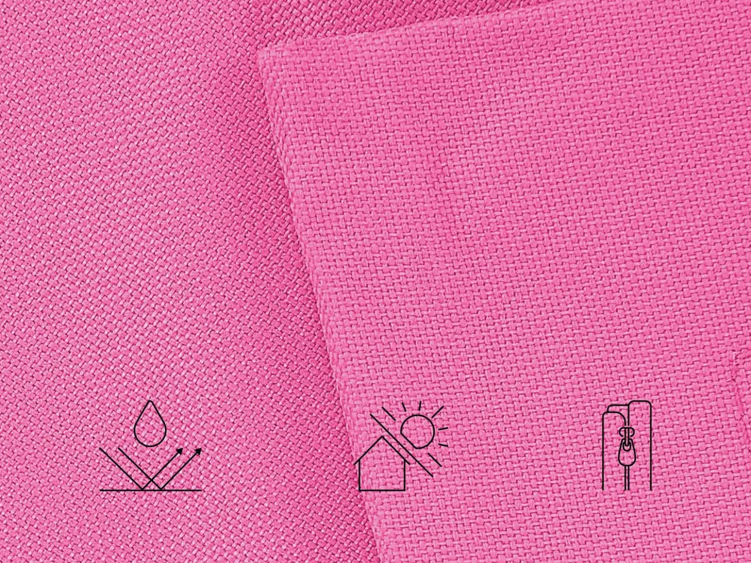 Poltrona sacco 600 L FUZZY 180 cm 230 cm Fucsia