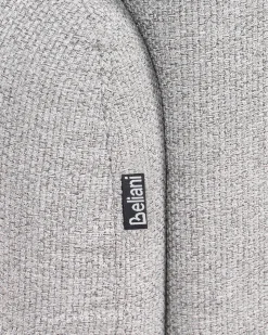 Poltrona SALAND Tessuto Grigio