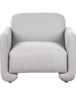 Poltrona SALAND Tessuto Grigio