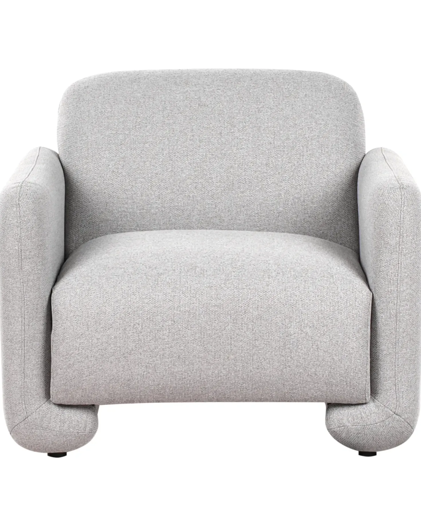 Poltrona SALAND Tessuto Grigio