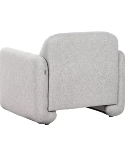 Poltrona SALAND Tessuto Grigio