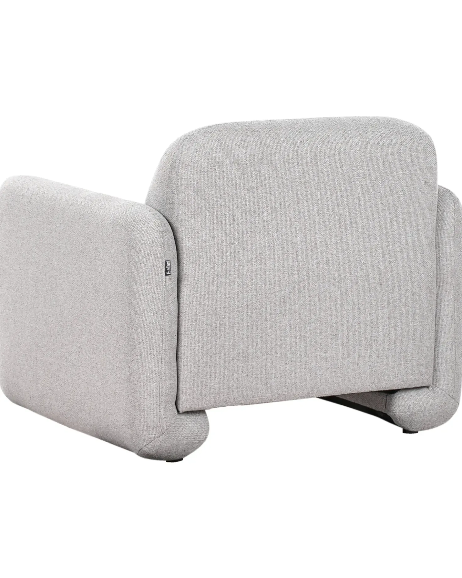 Poltrona SALAND Tessuto Grigio