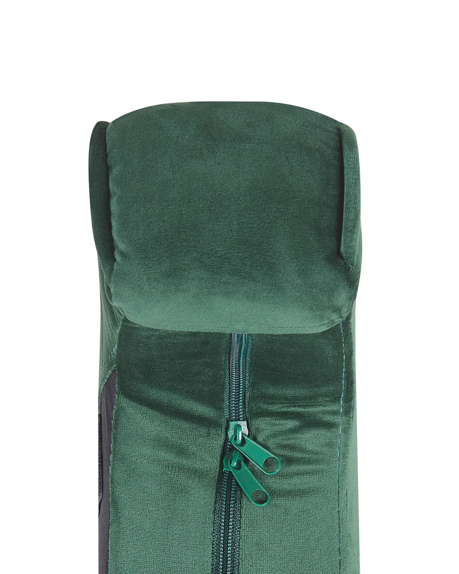 Poltrona SANDSET con poggiapiedi Velluto Verde scuro