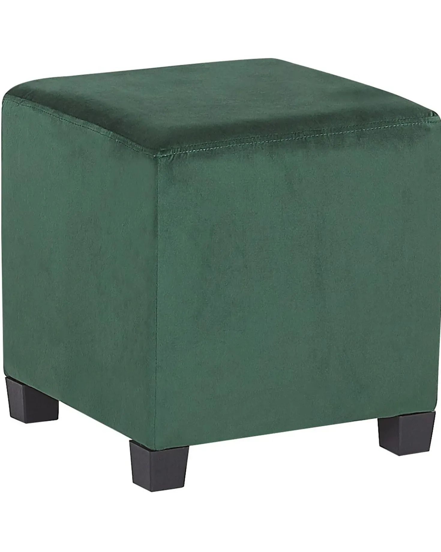 Poltrona SANDSET con poggiapiedi Velluto Verde scuro