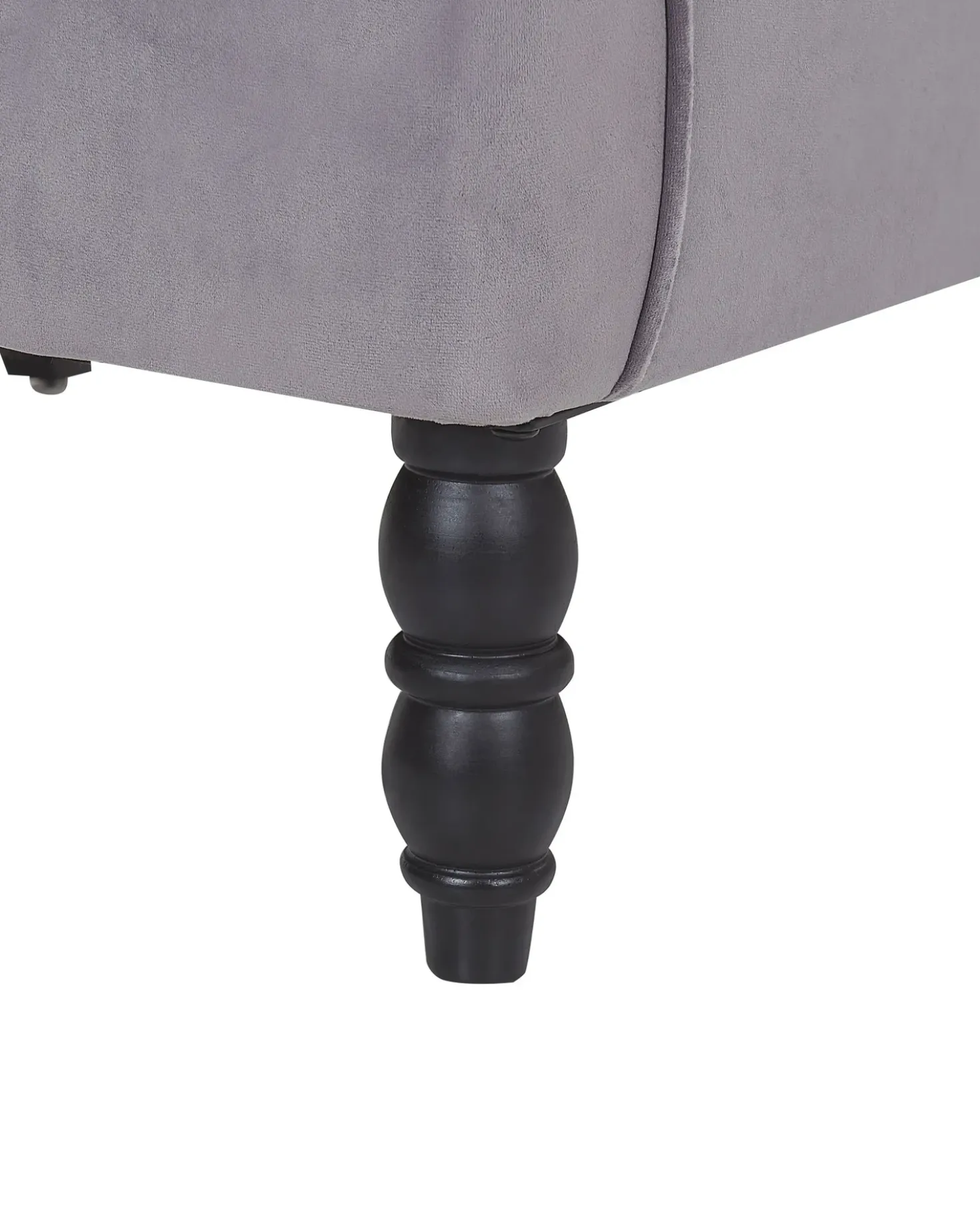 Poltrona SANDSET Velluto Grigio