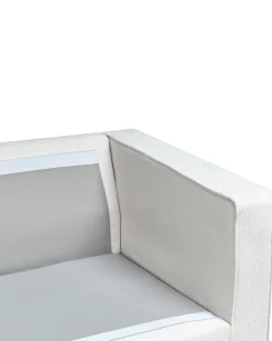 Poltrona SAVALEN Tessuto Bianco sporco