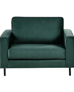 Poltrona SAVALEN Velluto Verde scuro