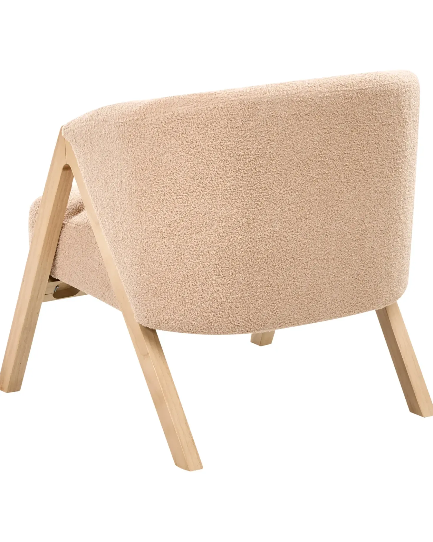 Poltrona SKEI Bouclé Beige