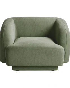 Poltrona SKJANES Tessuto Verde