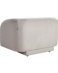Poltrona SKJANES Tessuto Grigio chiaro