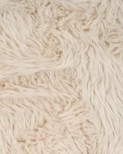 Poltrona SKOVDE Finta pelliccia Beige chiaro