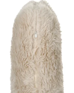 Poltrona SKOVDE Finta pelliccia Beige chiaro