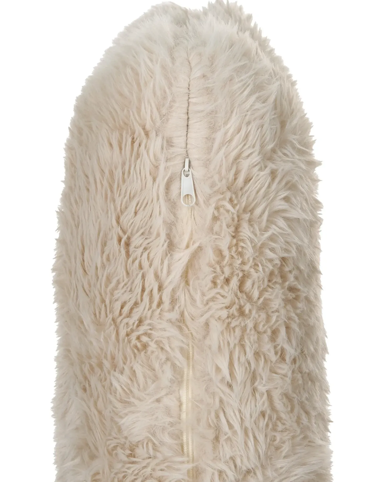 Poltrona SKOVDE Finta pelliccia Beige chiaro