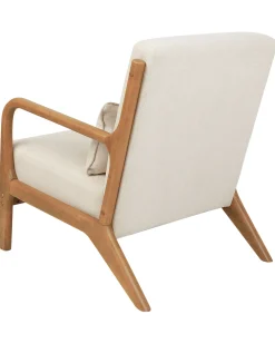 Poltrona SKOVDE Tessuto Beige chiaro