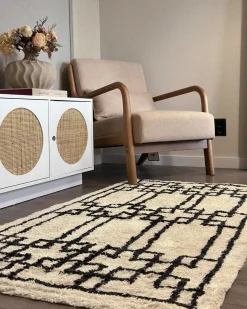 Poltrona SKOVDE Tessuto Beige
