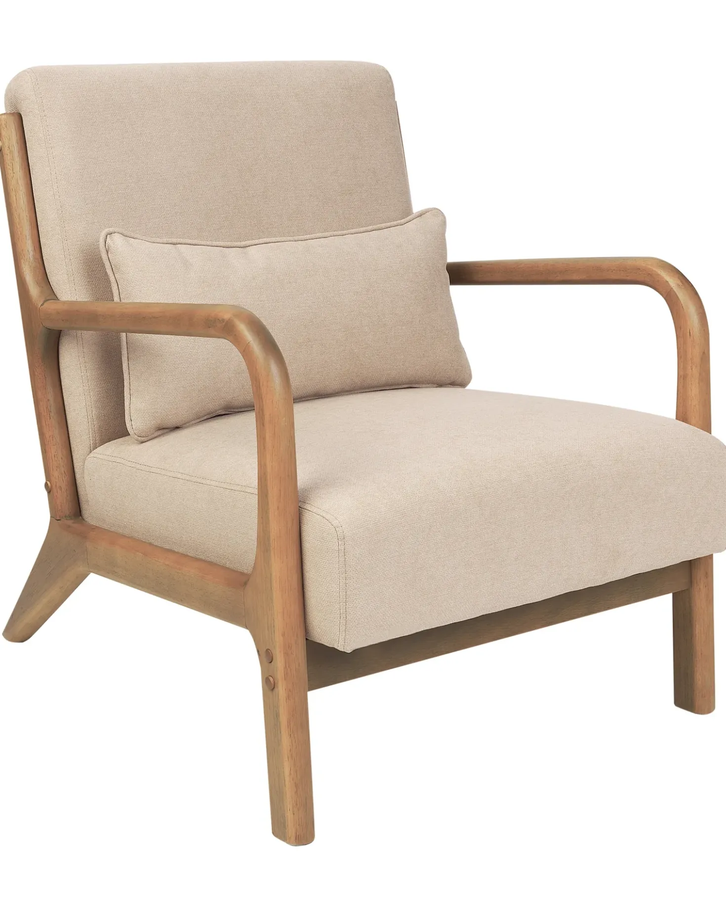 Poltrona SKOVDE Tessuto Beige