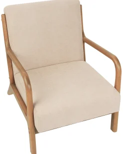 Poltrona SKOVDE Tessuto Beige