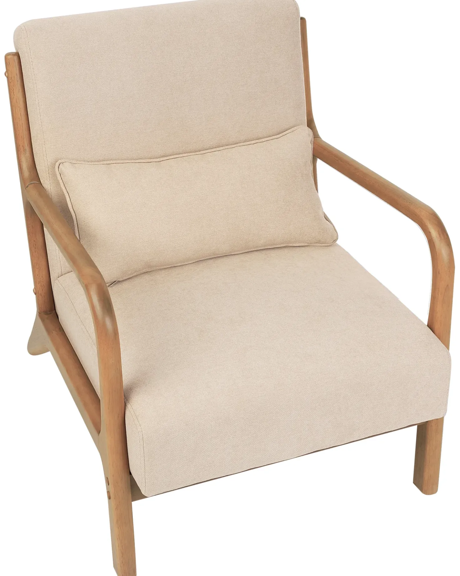 Poltrona SKOVDE Tessuto Beige