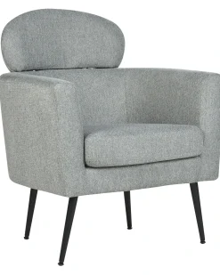 Poltrona SOBY Tessuto Grigio