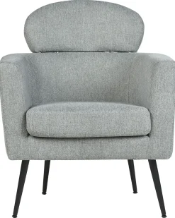 Poltrona SOBY Tessuto Grigio