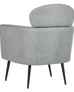Poltrona SOBY Tessuto Grigio