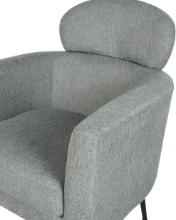 Poltrona SOBY Tessuto Grigio