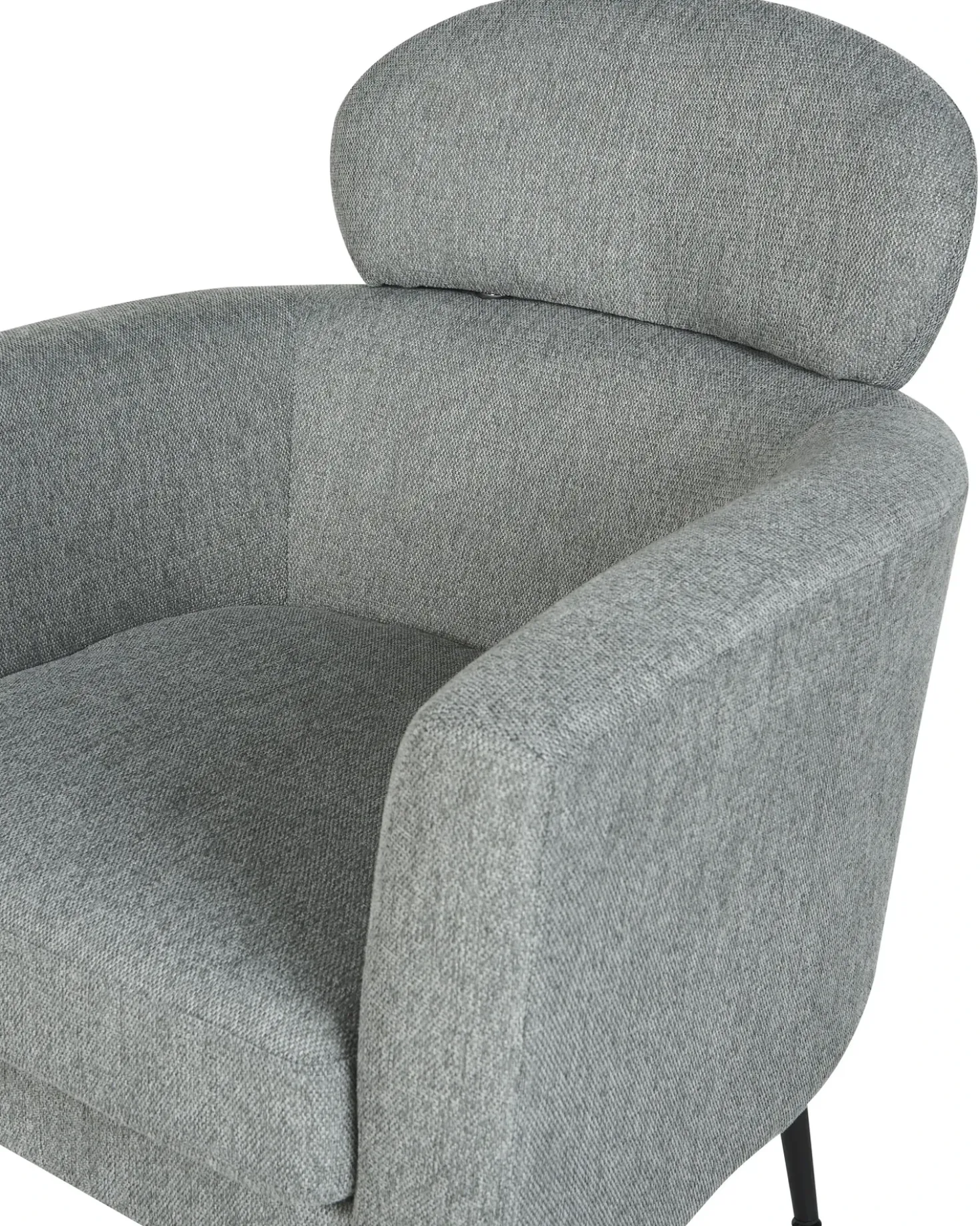 Poltrona SOBY Tessuto Grigio