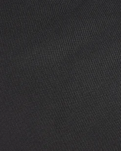 Poltrona sospesa con supporto da pavimento TOLLO Rattan sintetico (PE) Nero
