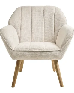 Poltrona TORUD Tessuto Beige chiaro