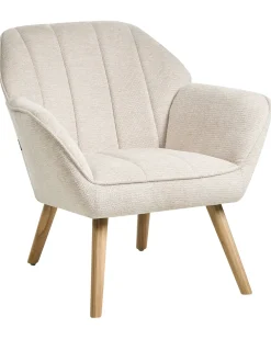 Poltrona TORUD Tessuto Beige chiaro