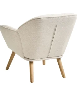 Poltrona TORUD Tessuto Beige chiaro