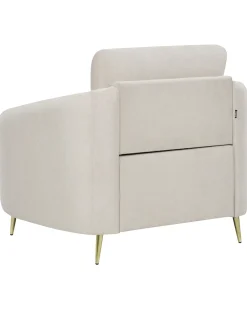 Poltrona TROSA Tessuto Beige chiaro