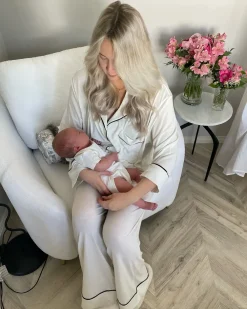 Poltrona TROSA Tessuto Beige chiaro
