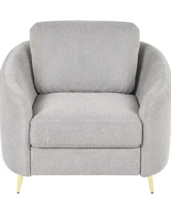 Poltrona TROSA Tessuto Grigio chiaro