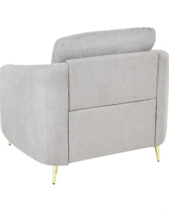 Poltrona TROSA Tessuto Grigio chiaro