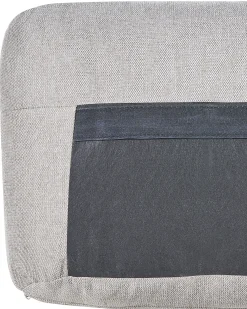 Poltrona TROSA Tessuto Grigio chiaro