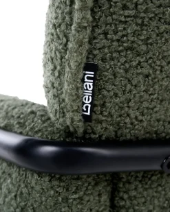 Poltrona TRYSNES Bouclé Verde