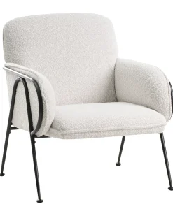 Poltrona TRYSNES Tessuto Beige chiaro